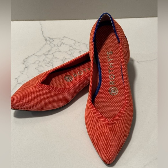 Rothy's - Pointed persimmon flats - Picture 8 of 8
